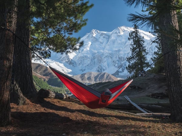 Camping Hammock with Straps Bundle