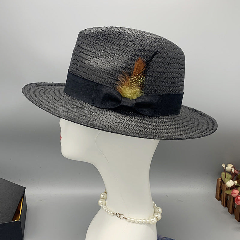 Miller Ranch Straw Trilby Fedora