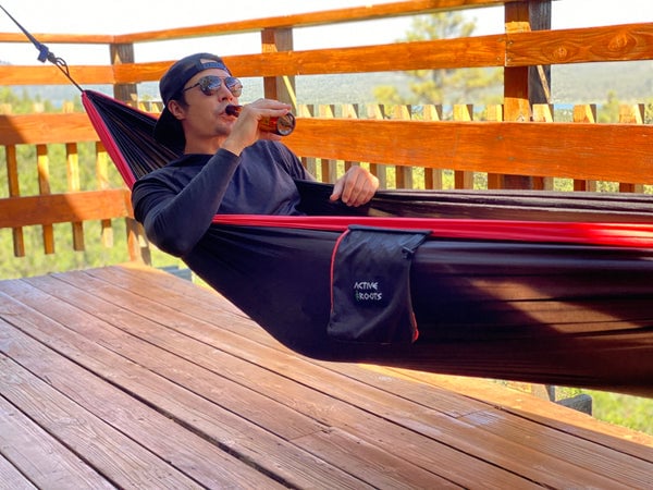 Camping Hammock with Straps Bundle