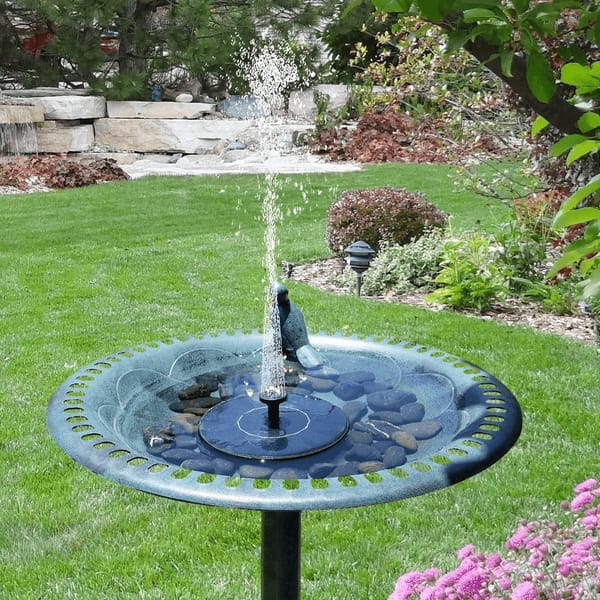 Solar outdoor fountain-The perfect garden decoration