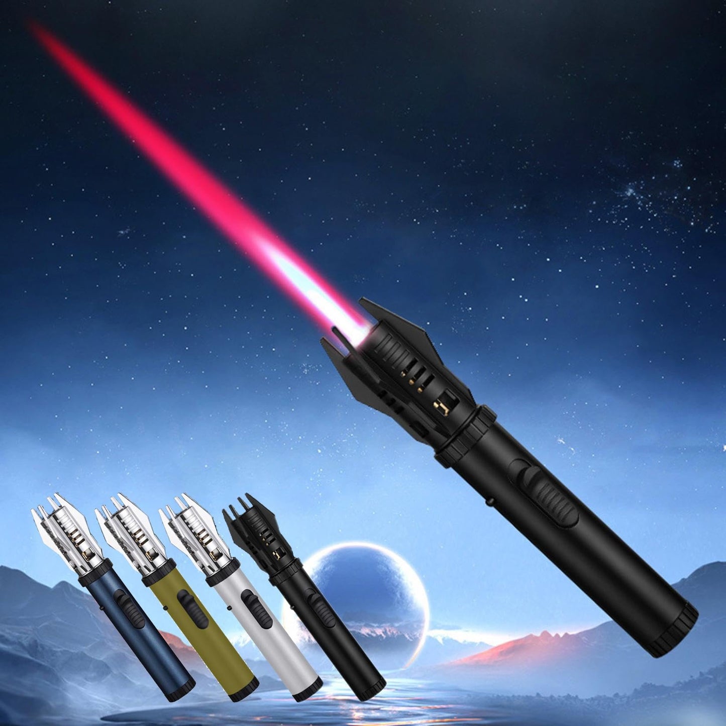 Windproof Lightsaber Torch Flame Lighter