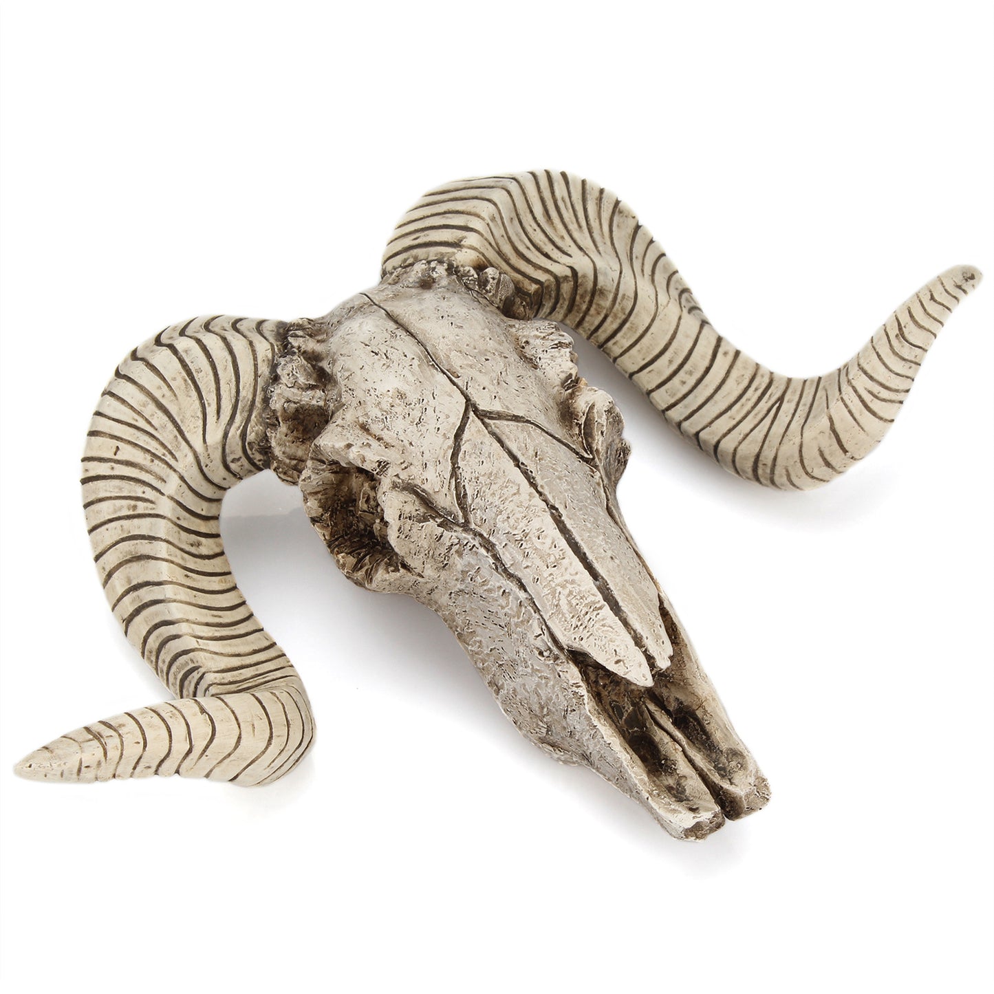 Sheep head skull wall hanging Christmas decoration holiday sheep horn magician