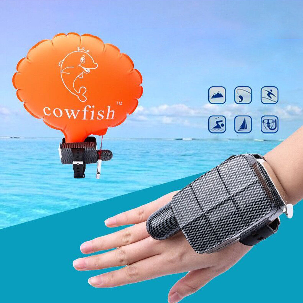 Wading activities anti-drowning life-saving bracelet inflatable airbag life jacket fast floating bracelet wristband bracelet