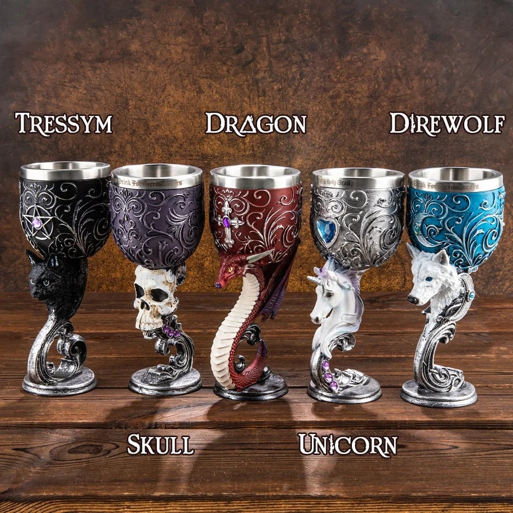 Magic Style Stainless Steel Decorative Goblet