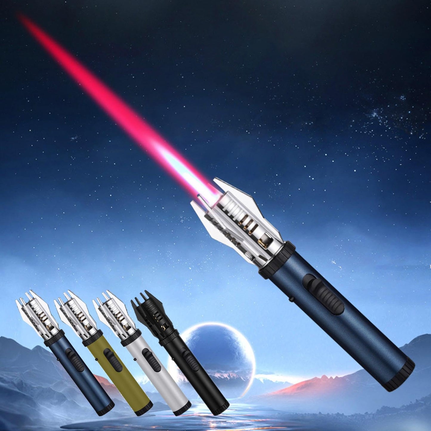 Windproof Lightsaber Torch Flame Lighter