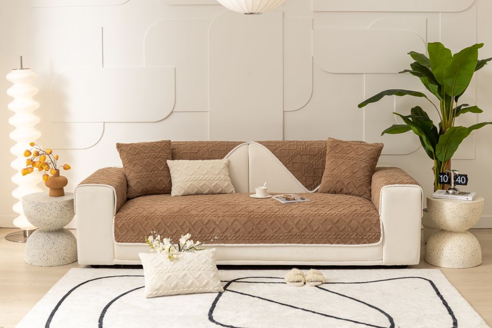 Classic One-Piece Sofa Slipcover