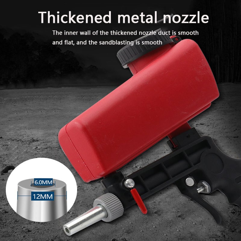 Portable Pneumatic Sandblasting Gun