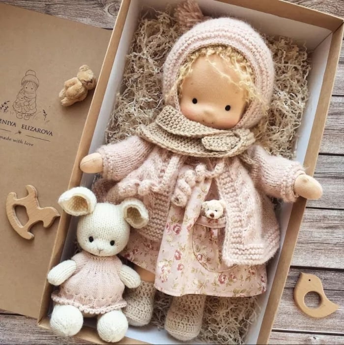 Handmade Waldorf Doll