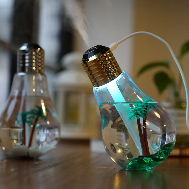 USB Charging Light Bulb Humidifier