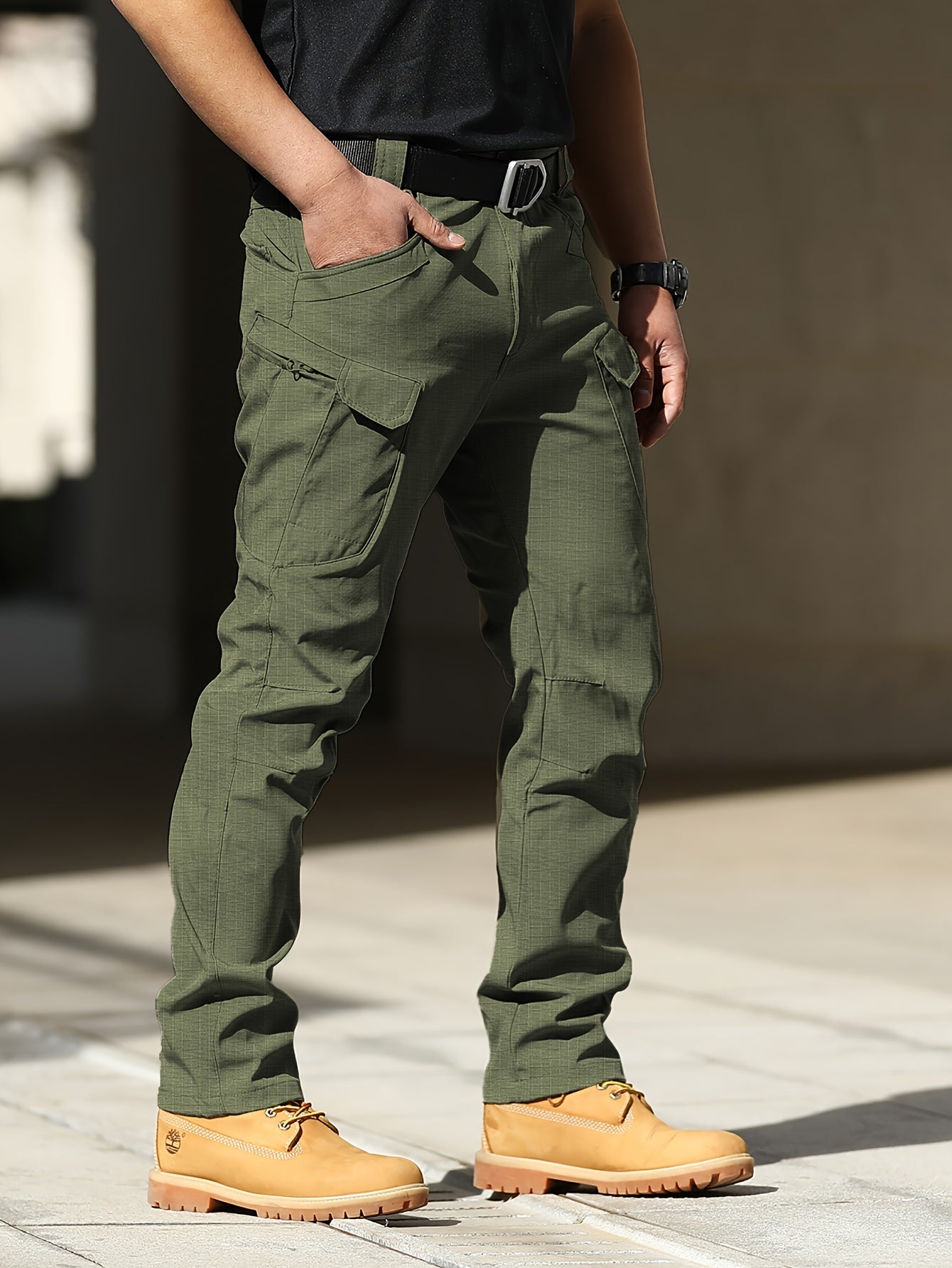 Military fan multi-pocket overalls combat pants