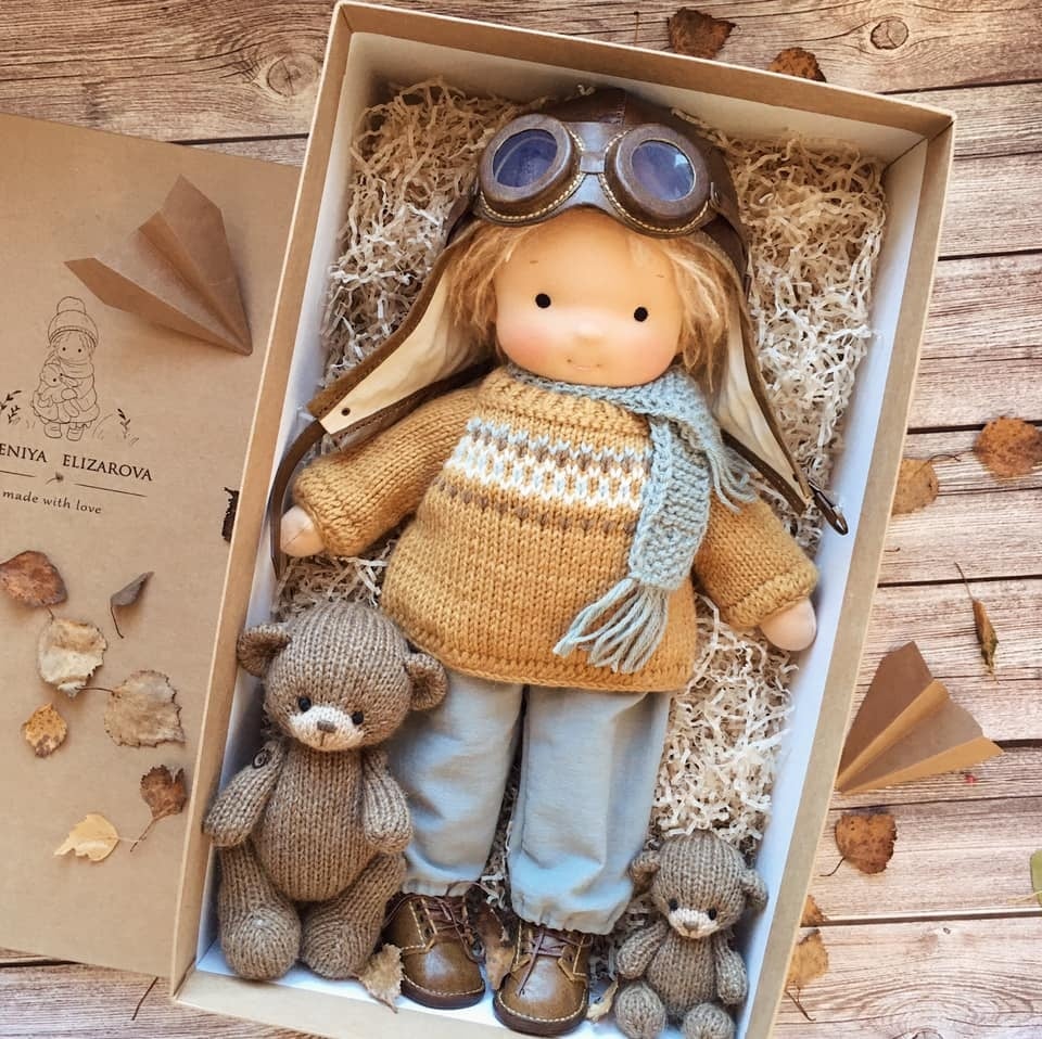 Handmade Waldorf Doll