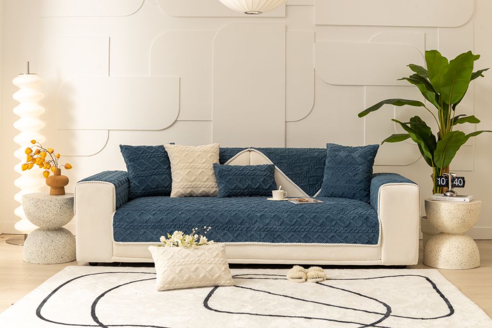 Classic One-Piece Sofa Slipcover