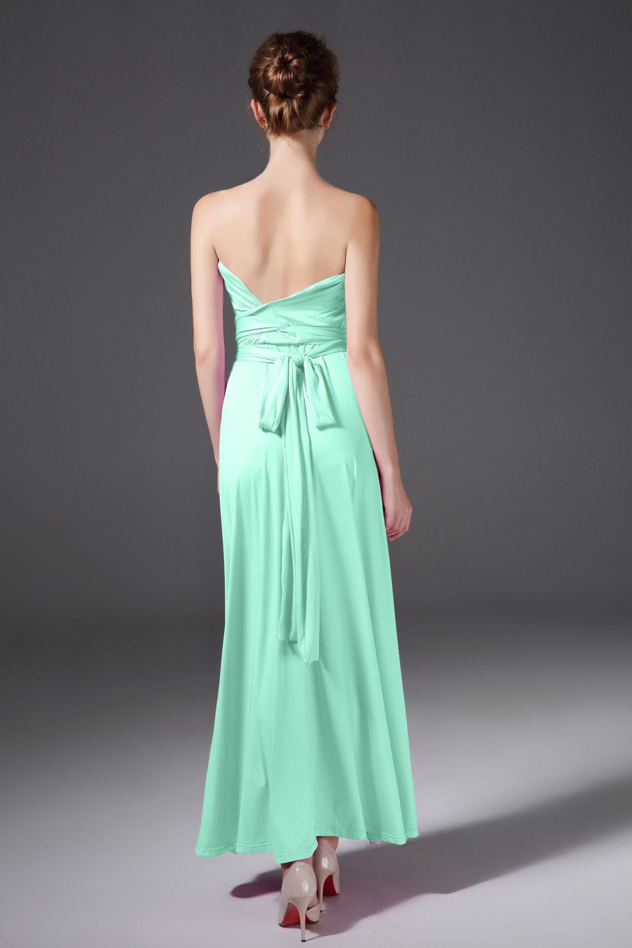 Versatile and Sexy Strap Wrap Dress - Bridesmaid Dress