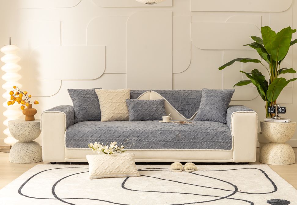 Classic One-Piece Sofa Slipcover