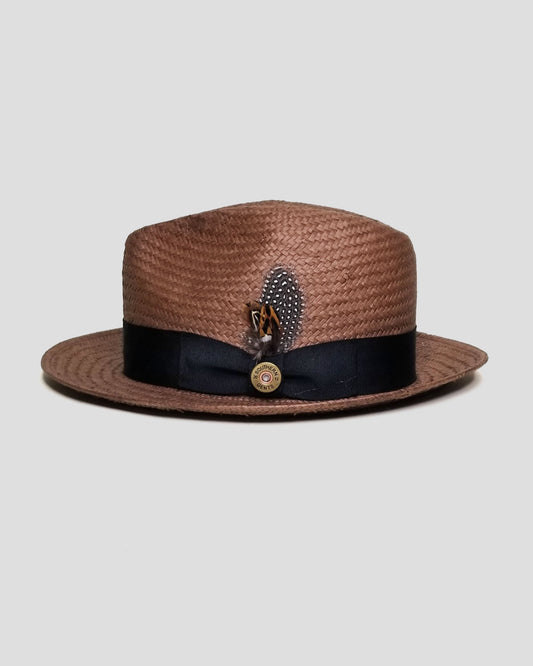 Miller Ranch Straw Trilby Fedora