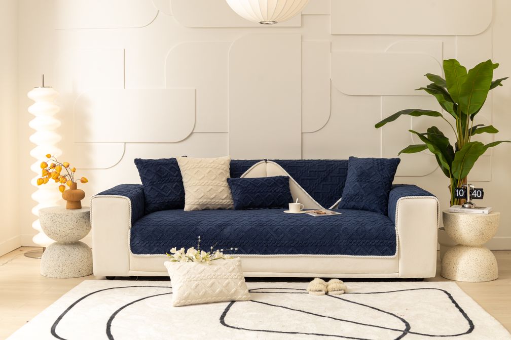 Classic One-Piece Sofa Slipcover