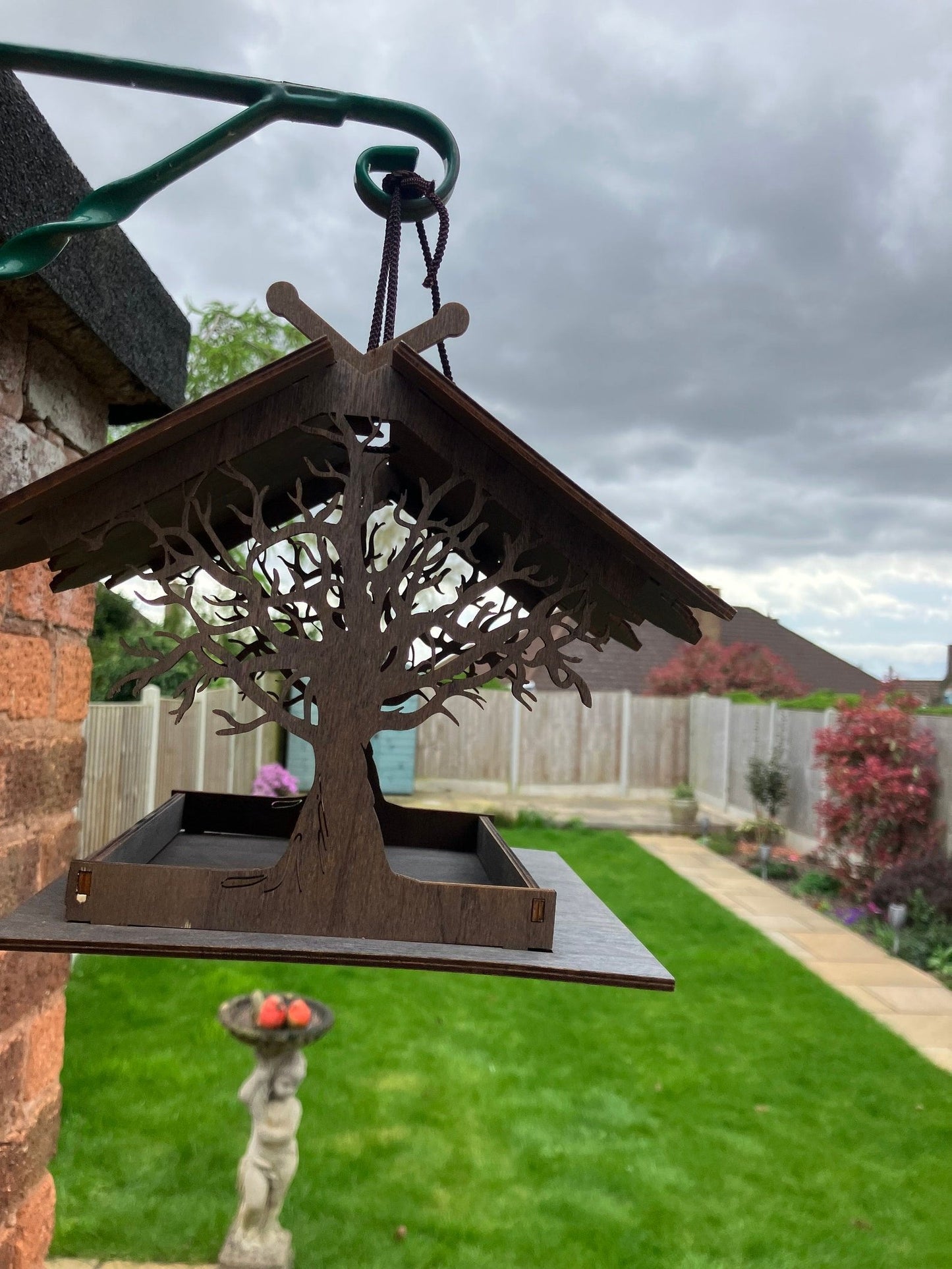 Hanging Wood Bird Houses