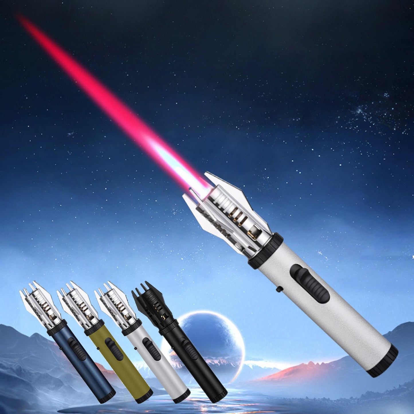 Windproof Lightsaber Torch Flame Lighter