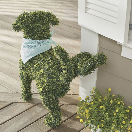 Decorative Peeing Dog Topiary🐕