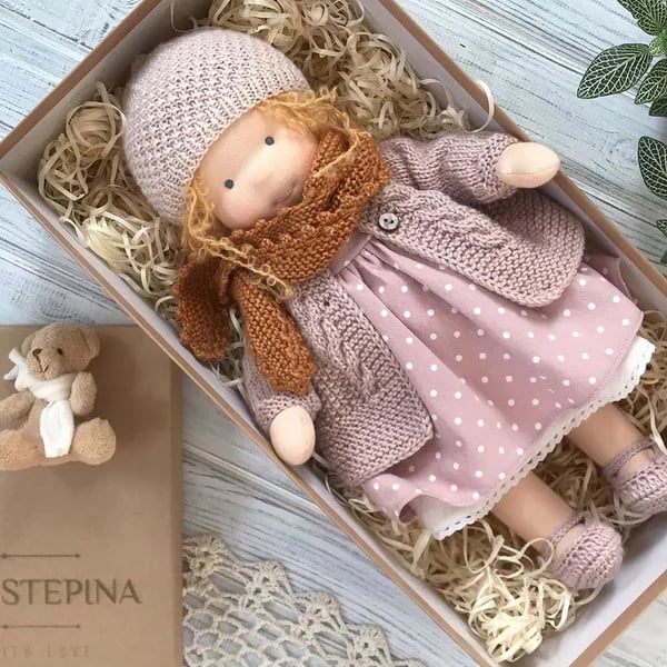 Handmade Waldorf Doll