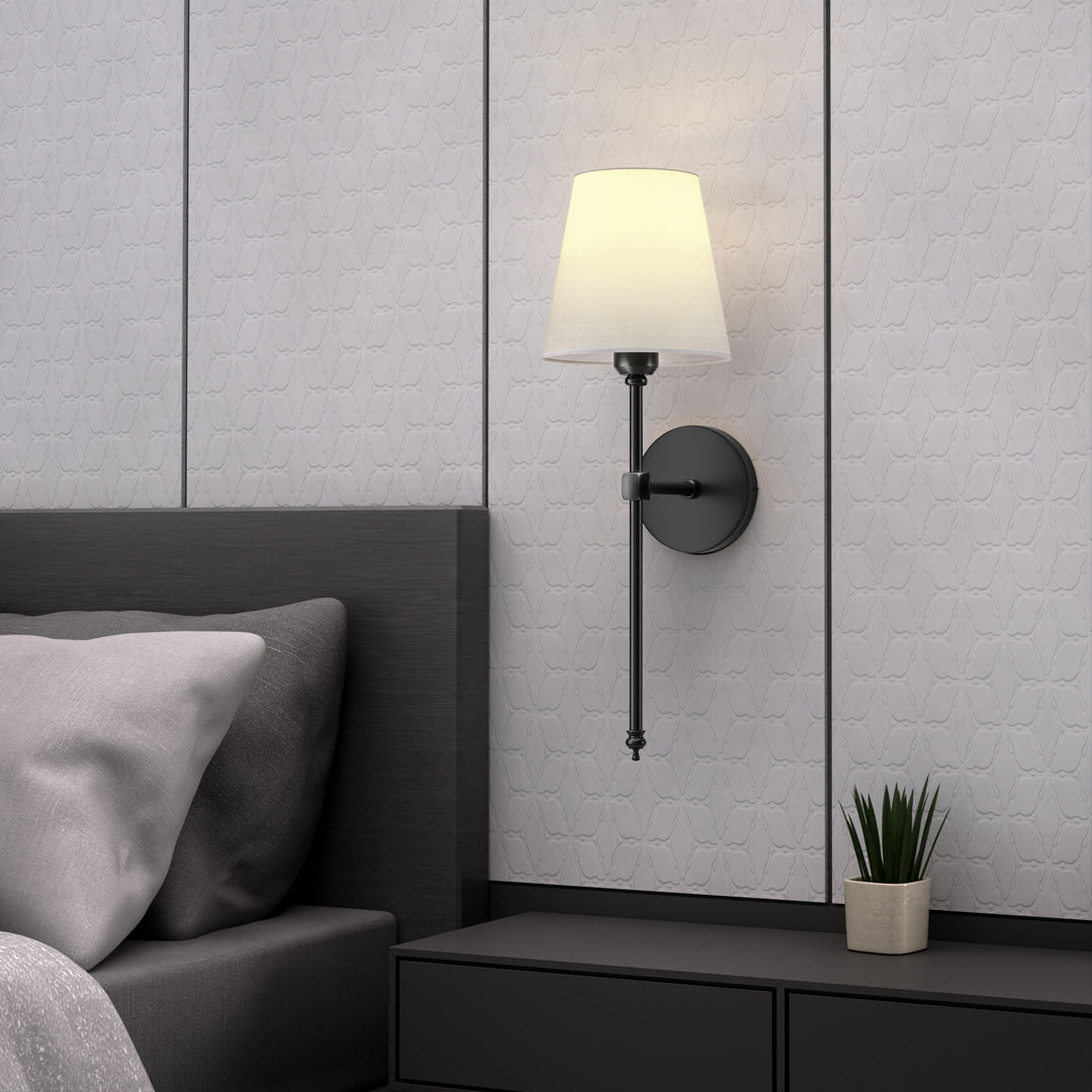 Simple modern bedroom bed wall lamp