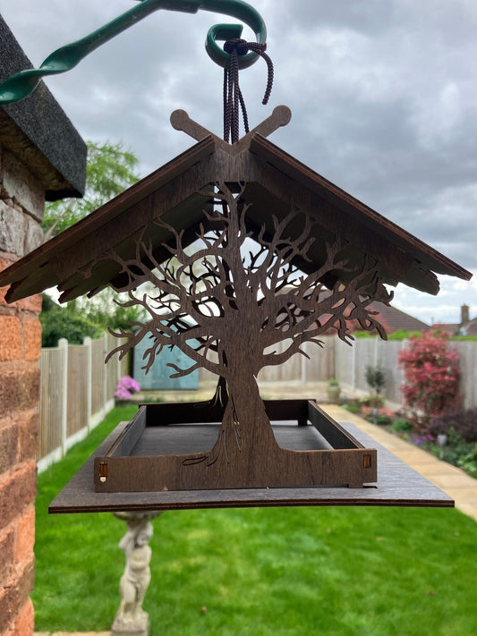 Hanging Wood Bird Houses