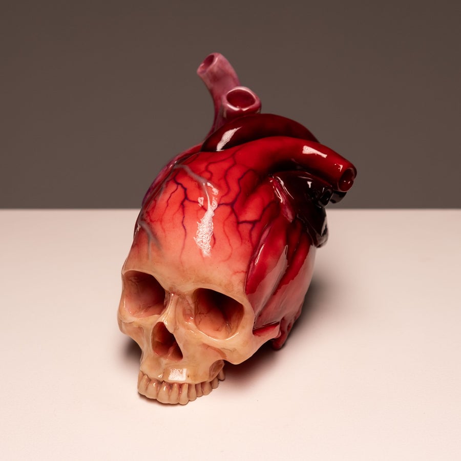 The Tell-Tale Heart Skull   BUY 2 FREE SHIPPING