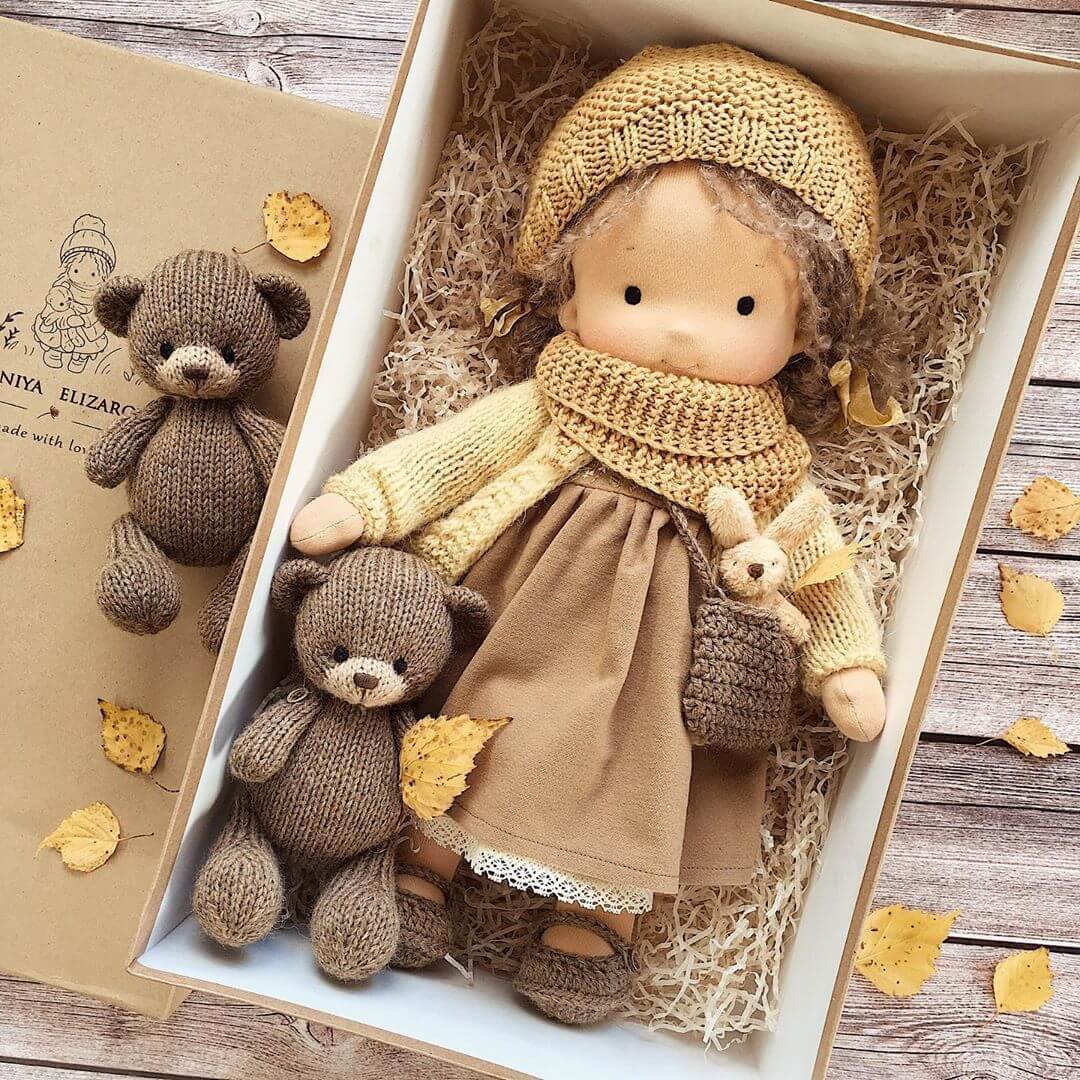 Handmade Waldorf Doll