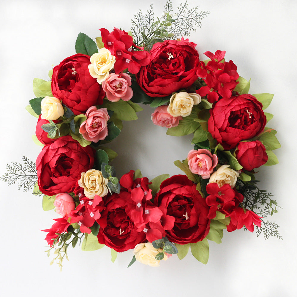 New Arrival-Peony Wreath Buy 2free shipping