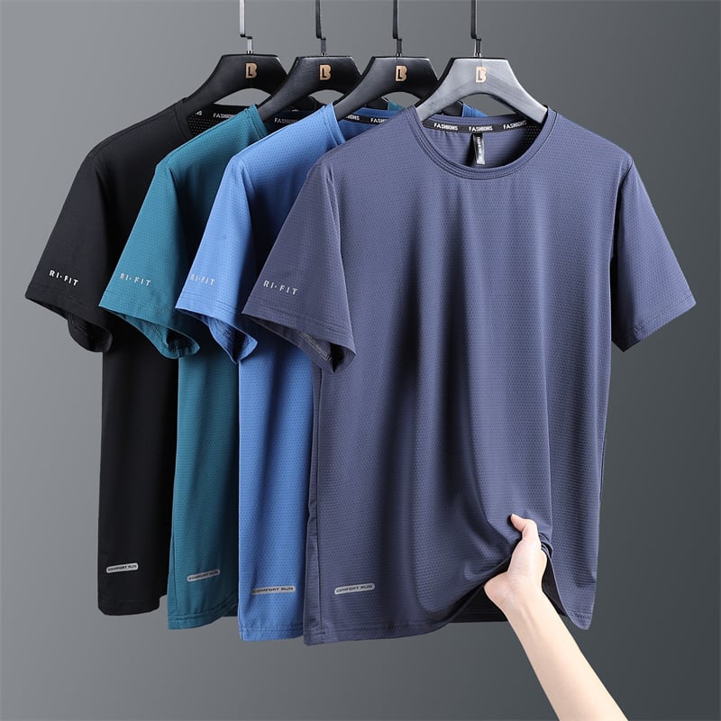 SUMMER HOT SALE - 49% OFFIce Silk Round Neck T-Shirt