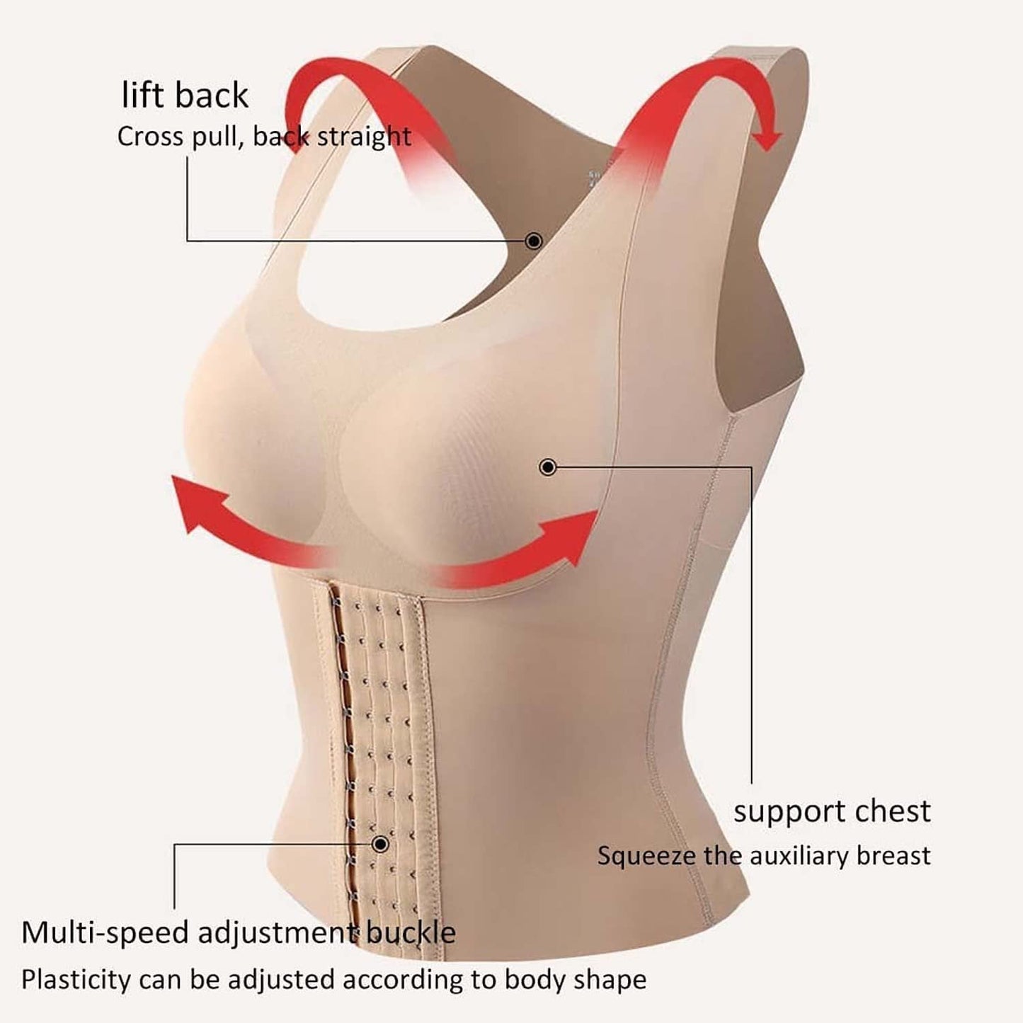 Hot Sale 49% OFF Women Reducing Girdle Posture Corrector Bra