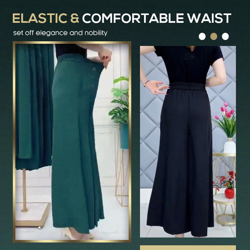 LAST DAY 49% OFF - [Comfort and Slim] Stylish Pleated Wide-leg Pants