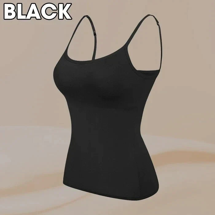 Hot sale  Women Tank Top with Built in Bra Camisole