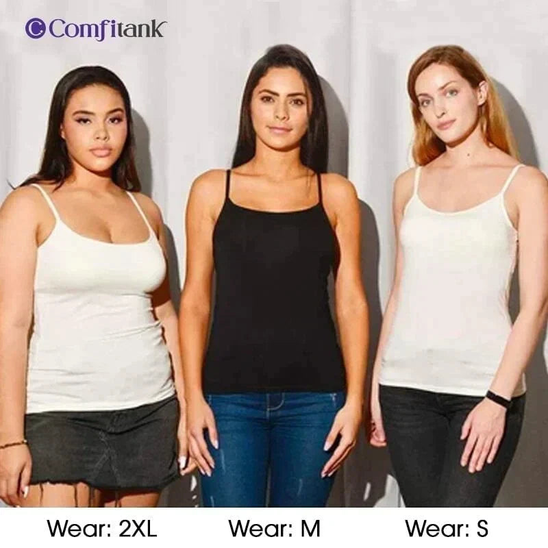 Hot sale  Women Tank Top with Built in Bra Camisole