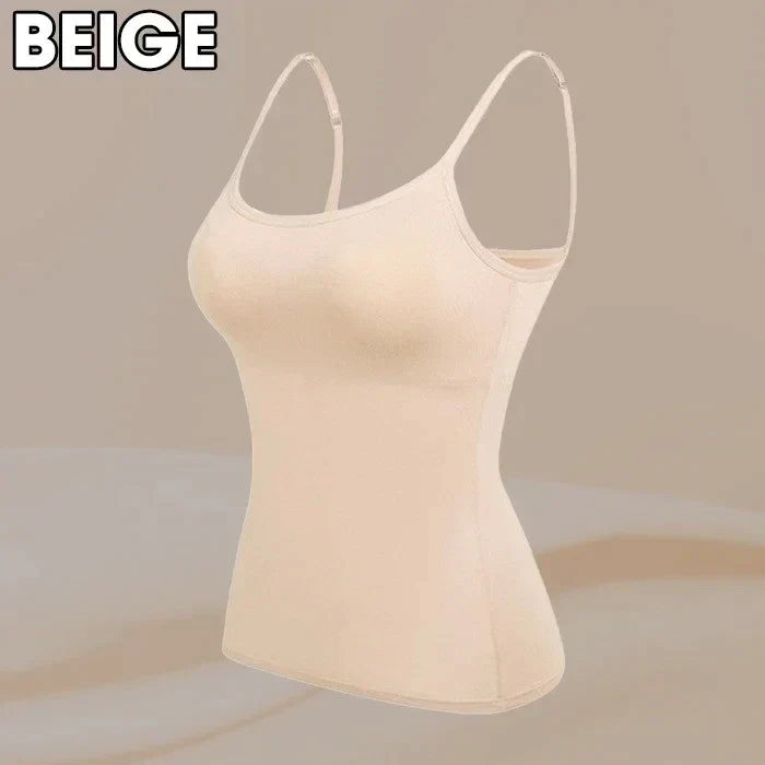 Hot sale  Women Tank Top with Built in Bra Camisole