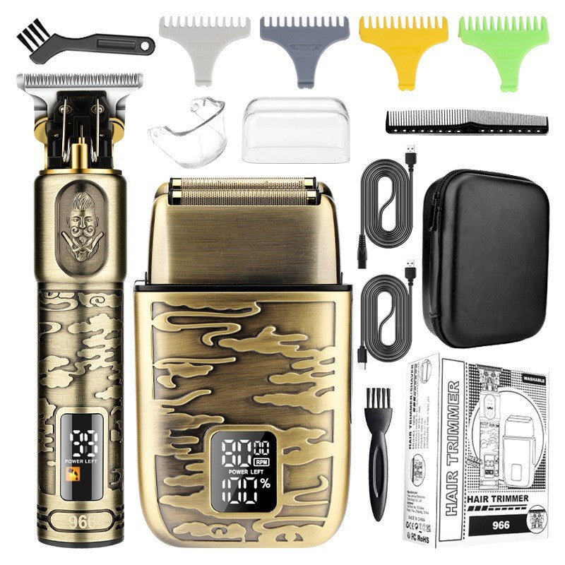 Hair Trimmer & Electric Razor for Men Zero Gapped Beard Trimmer