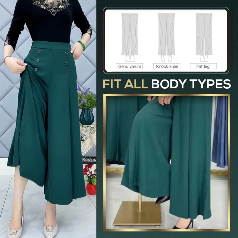 LAST DAY 49% OFF - [Comfort and Slim] Stylish Pleated Wide-leg Pants