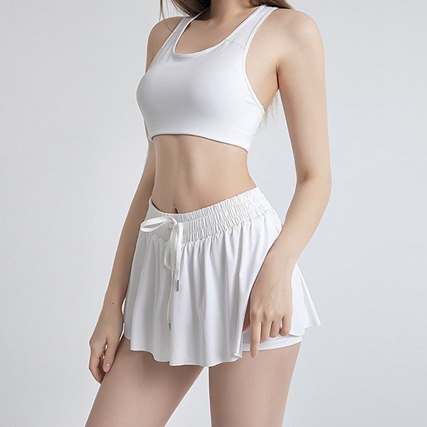 Women's Fitness Sports Bra High Waist Shorts Two Piece Set