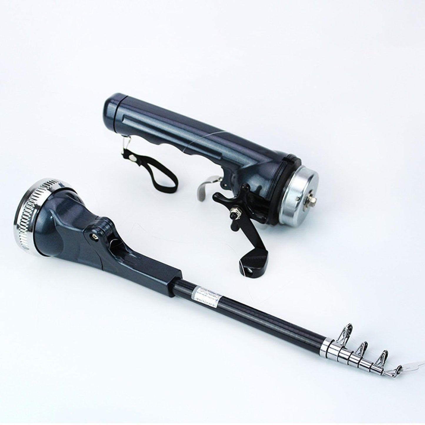 High Quality Folding Fishing Rod With Line Portable Pocket Throwing Rock Telescopic And Reel