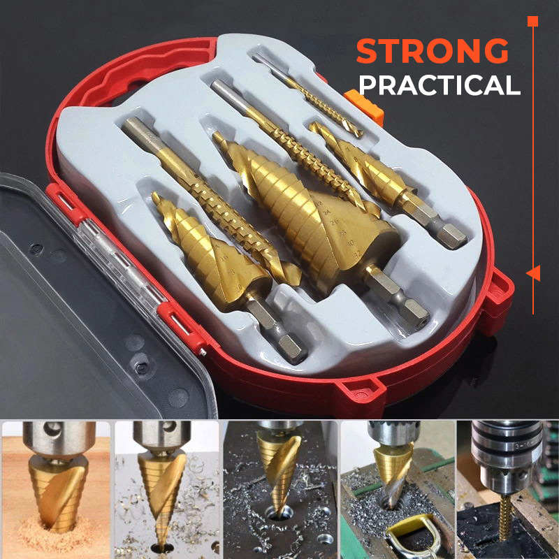 Titanium Plating Drill Bit Set(50% OFF)