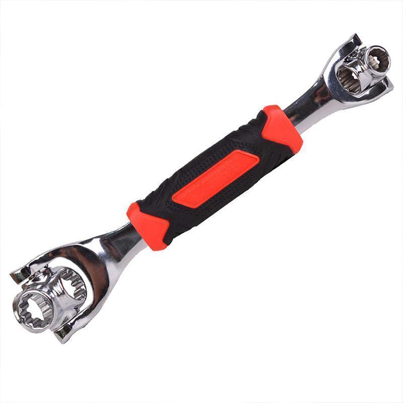 Eight-in-one multi-function wrench