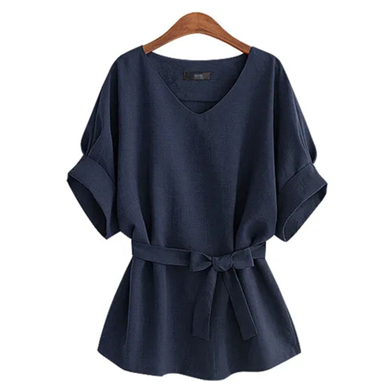 Linen Doll Sleeve Shirt