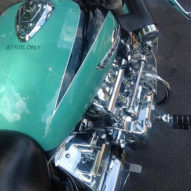 Motorcycle Horn + Mounting Hardware and Complete Wiring Kit