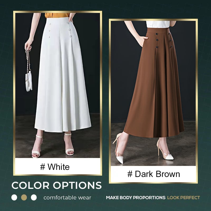 LAST DAY 49% OFF - [Comfort and Slim] Stylish Pleated Wide-leg Pants