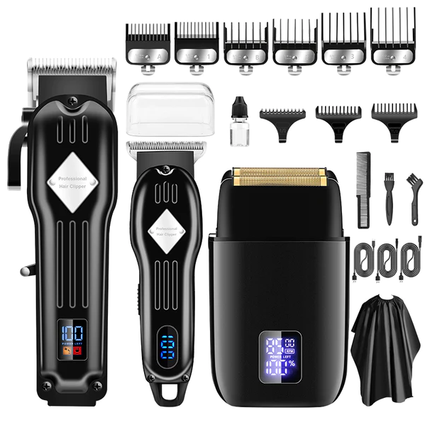 Hair Trimmer & Electric Razor for Men Zero Gapped Beard Trimmer