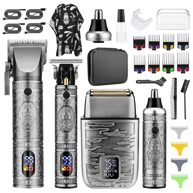 Hair Trimmer & Electric Razor for Men Zero Gapped Beard Trimmer