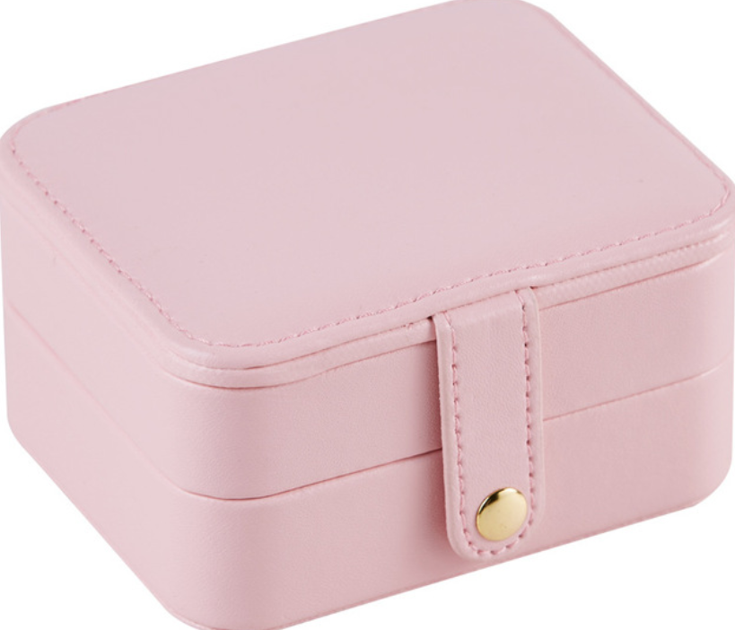 Portable jewelry storage box