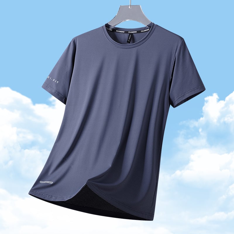 SUMMER HOT SALE - 49% OFFIce Silk Round Neck T-Shirt