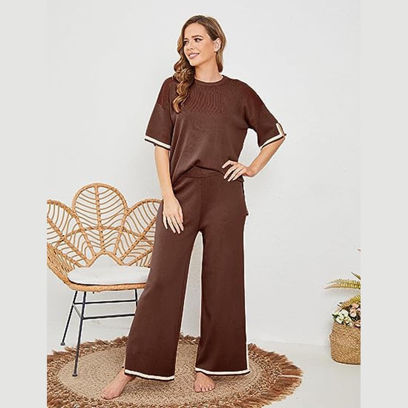 Classy Elastic Knit Lounge Set (Buy 2 Free Shipping)