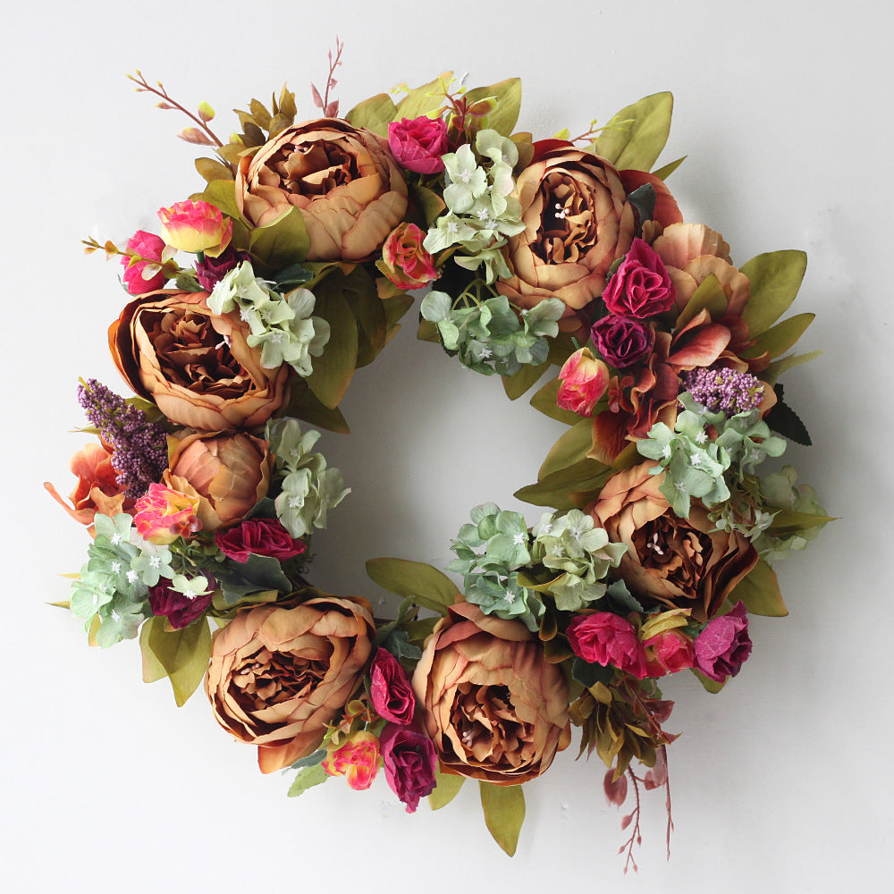 New Arrival-Peony Wreath Buy 2free shipping